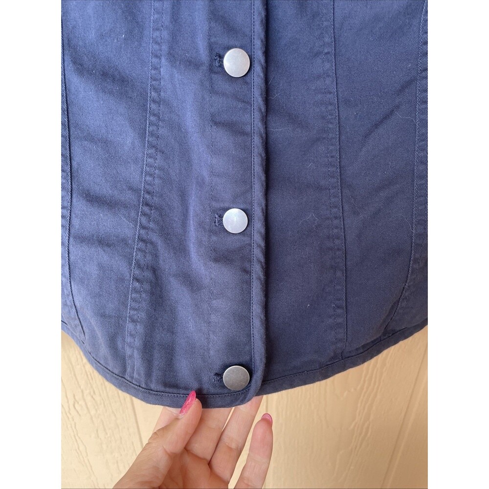 Pendleton Twill Button Front Utility Jacket Coat … - image 5